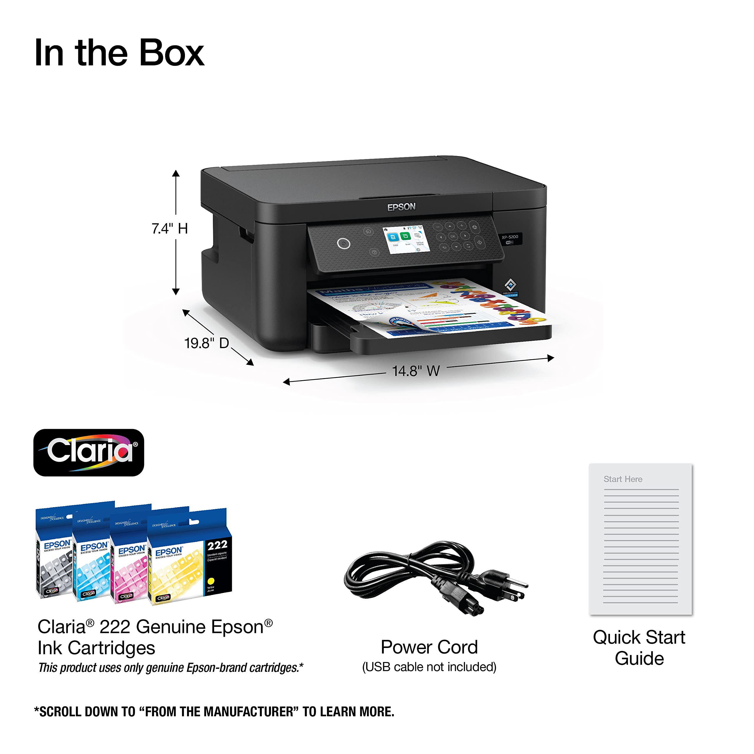 Amazon.co.jp: Epson Expression Home XP-5200 Wireless Color All-in